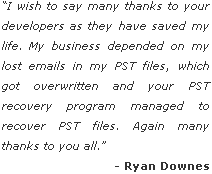 Client Reviews - Recover Deleted Files Outlook